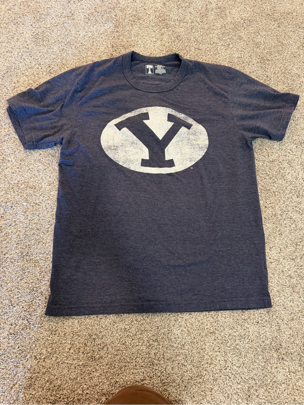 navy BYU tee
